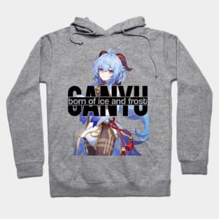 GANYU: born of ice and frost Genshin Impact Hoodie